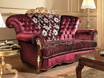 REGGENZA - 3 seater tufted sofa by Barnini Oseo - view 2